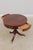 Wood Baker Round Mahogany Pedestal Drum Table For Sale - Image 7 of 16