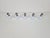 Vintage Space Age Domino Wall Lamp in White from Targetti Sarkey, 1970s For Sale - Image 4 of 13