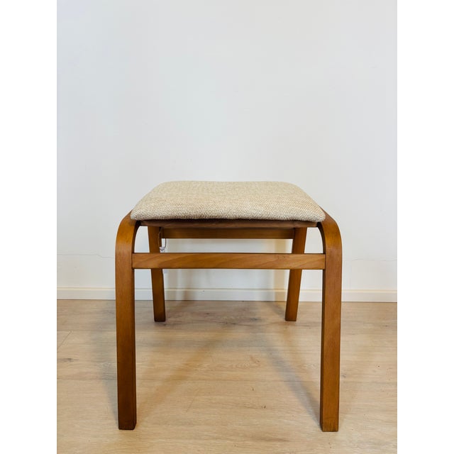 Vintage Ottoman by Ludvik Volak for Ton, Former Czechoslovakia, 1960s For Sale - Image 12 of 12