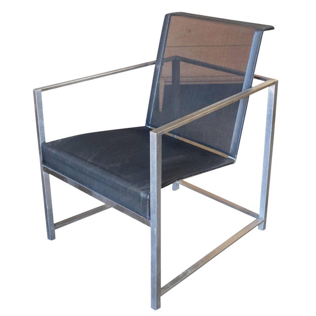 Brown Jordan Brushed Aluminum Tubular Patio Lounge Chairish