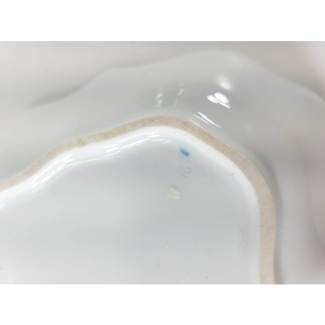 19th Century German Meissen Floral Decorated Bowl For Sale - Image 9 of 11