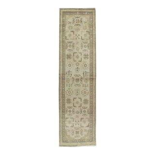 Galerie Shabab Collection Early 20th Century East Turkestan Khotan Runner For Sale