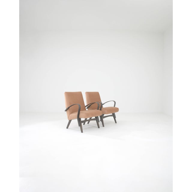1960s Czech Upholstered Armchairs By Tatra - A Pair For Sale In Greensboro - Image 6 of 18