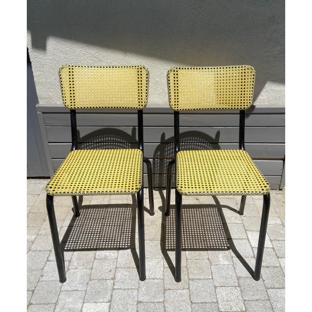 Mid-Century Modern Mid-Century Modern French Chairs by Art-Prog, 1950s, Set of 2 For Sale - Image 3 of 9