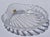 Figurative Vintage Mikasa Walther Glas Seascape Clear Thick Crystal Seashell Platter Centerpiece Bowl For Sale - Image 3 of 11