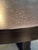 Wood Late 20th Century Christian Liaigre at Holly Hunt 60" Round Dining Table, Ebonized Black Oak, Column Pedestal Base For Sale - Image 7 of 14