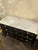 Wood Vintage French Louis XVI Jansen Style Black Lacquered Chest For Sale - Image 7 of 13