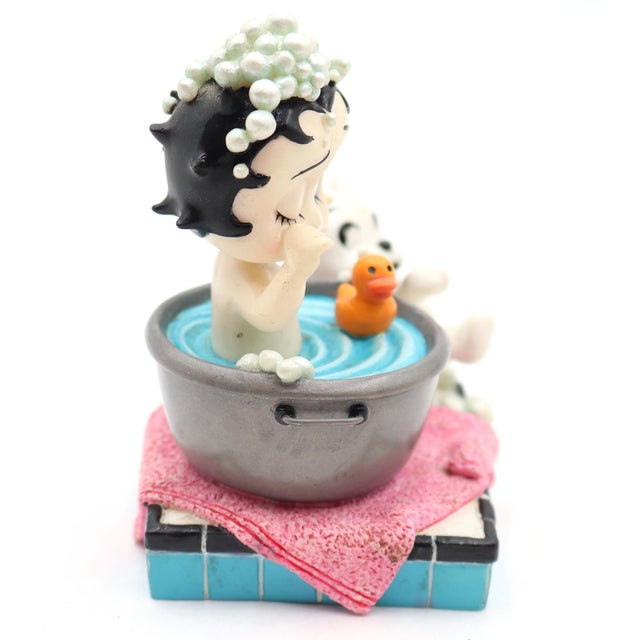 Traditional Baby Boop "Bubble Trouble" Resin Collector Figurine For Sale - Image 3 of 6