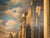 Eugene Califano Allegorical Scene With Classical Ruins Oil on Canvas. 20th C. For Sale - Image 4 of 13