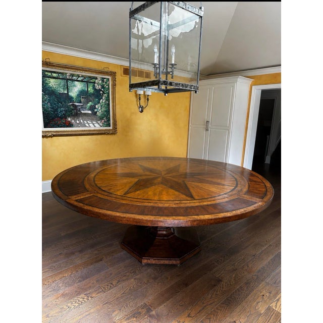 A rare opportunity to acquire a complete, cohesive dining suite of exceptional quality. This stunning set pairs a...