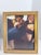 Pair Vintage Italian Red Bole Gold Gilt Wood,Easel Back Picture Frames Under Glass For Sale - Image 14 of 15