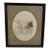 Vintage Original Wood Framed and Signed Deer and Tree Artwork. For Sale