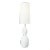 AERIN By Visual Comfort Studio Antonina Floor Lamp in Marion White For Sale