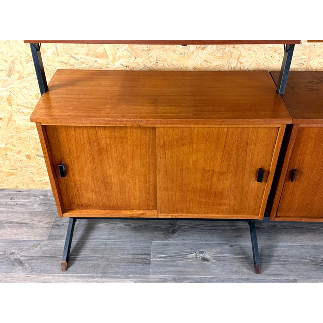Vintage Swedish Teak Shelving System Wall Unit by Olof Pira, 1960s For Sale - Image 6 of 18