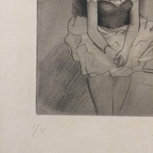 1920s Theodore Stravinsky, Dancer Etching by Theodore Stravinsky, Modern, Edition of 15, 1920s, Etching For Sale - Image 5 of 7