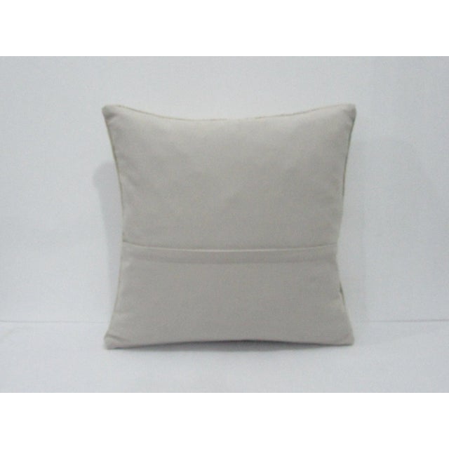 Traditional Decorative Turkish Pillow Cover For Sale - Image 3 of 4