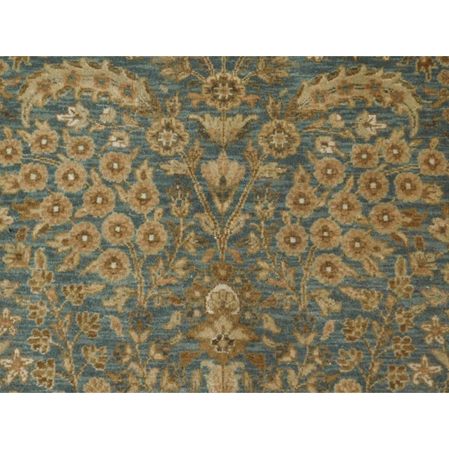 Indian Fine Indian Hand Knotted Rug - 8'x 10' For Sale - Image 3 of 12