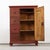 Wood Antique Farmhouse Painted Bread Cabinet For Sale - Image 7 of 11