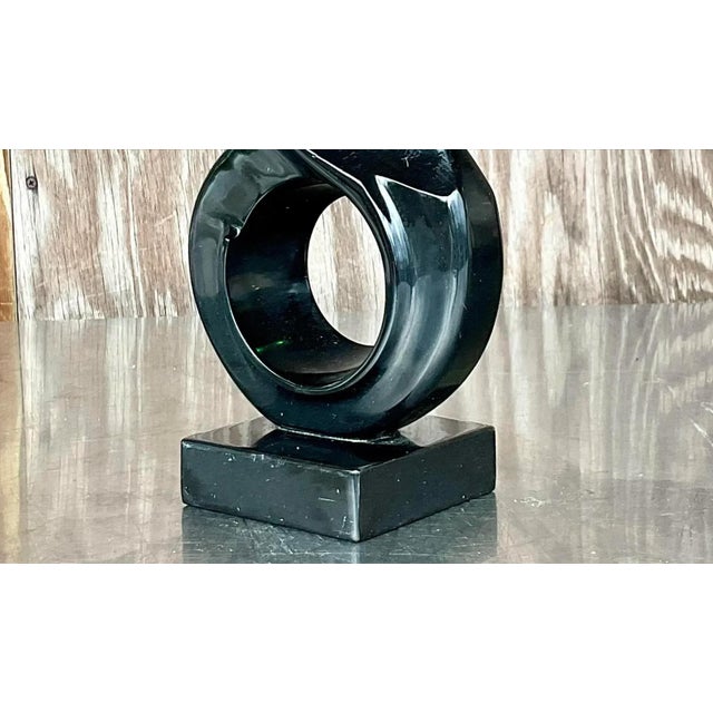 Vintage Boho Abstract Stone Sculpture For Sale - Image 12 of 12