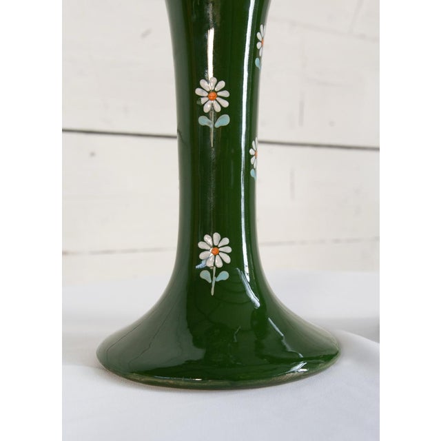 Art Nouveau Ceramic Vases, 1890s, Set of 2 For Sale - Image 10 of 14