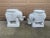 Wood A Palm Beach Icon | 1970s White Wicker Elephant Drinks Tables, Pair For Sale - Image 7 of 10
