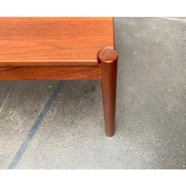 Mid-Century Danish Couch Table in Solid Teak from Magnus Olesen, 1960s For Sale - Image 10 of 18