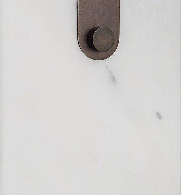 Contemporary Handsome Marble Lamp For Sale - Image 3 of 9