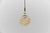 Petit Amber Bubble Glass Hanging Lamp by Helena Tynell for Limburg, Germany, 1950s For Sale - Image 9 of 9