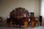 Vintage Art Deco Dining Table in Teak, 1940s For Sale - Image 10 of 18