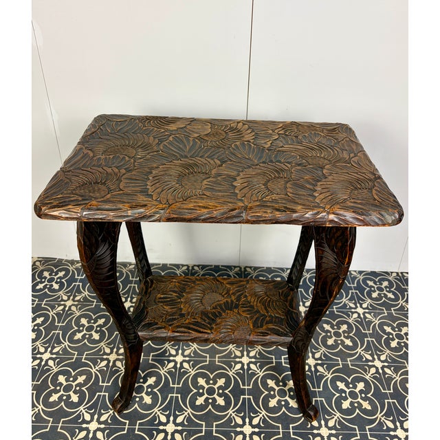 Japanese Two Tier Side Table from Liberty and Co, 1900s For Sale - Image 16 of 18