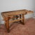 This imposing carpenter's work table is an authentic piece of industrial antiques, a testament to the masterful...
