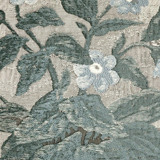 Floral Tapestry Pillows - A Pair For Sale - Image 4 of 4