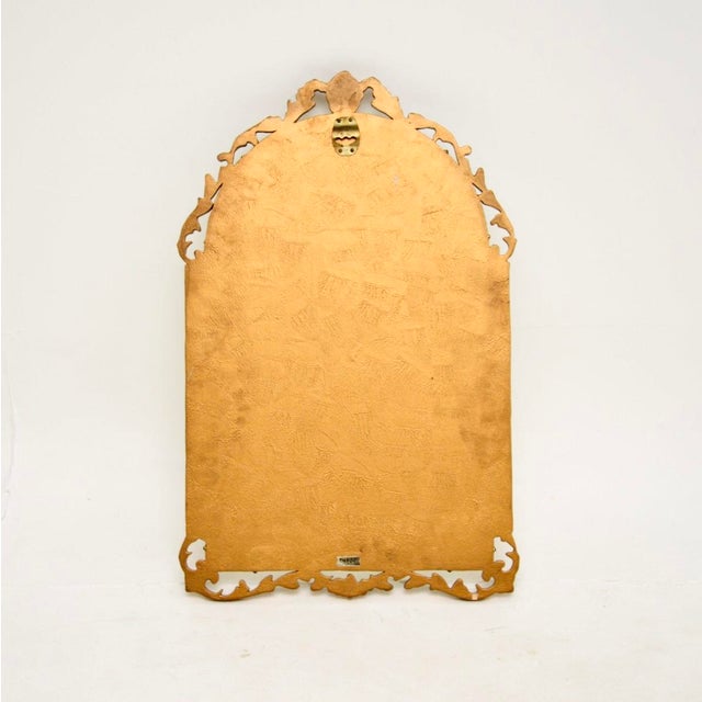 Beige Vintage Art Deco Decorative Mirror, 1930s For Sale - Image 8 of 9