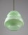 Mid-Century Pendant Lamp in Green Glass and Brass For Sale - Image 12 of 15