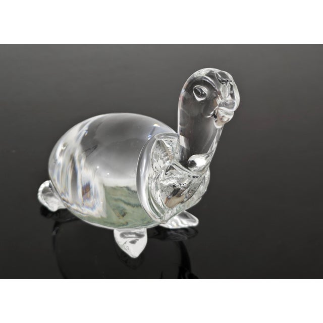 Mid-Century Murano Clear Glass Sculpture by Vincenzo Nason, Italy 1970 For Sale - Image 9 of 16