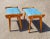 Wood Set of Vintage Italian Poufs attributed to Carlo De Carli, 1950s For Sale - Image 7 of 7