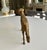 Metal Bronze Sculpture of Borzoi or Russian Wolfhound For Sale - Image 7 of 17