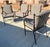 2010s Set of Four Michael Taylor “Montecito” Outdoor Dining Chairs W/ New Raincovers For Sale - Image 5 of 9