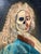 Memento Mori Baroque Style Oil on Wood Panel Portrait Painting a French Nobleman With Dual Faced Man For Sale - Image 12 of 12