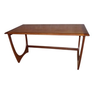 Teak and Oak Coffee Table For Sale