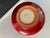 Mid-Century Modern 90's Modernist Amano Art Pottery Deep Red Made in Germany Vase For Sale - Image 3 of 5