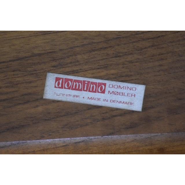 1960s Danish Modern Teak Loveseat Sofa by Domino Mobler For Sale - Image 9 of 9