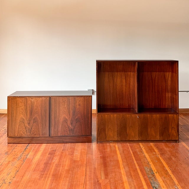 Rosewood Model 9 Display Case From Omann Jun Møbelfabrik, 1960s For Sale - Image 17 of 18