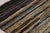 Contemporary Rug & Kilim’s Modern Textural Rug, Dark Polychromatic Striae Over Brown Tones For Sale - Image 3 of 9