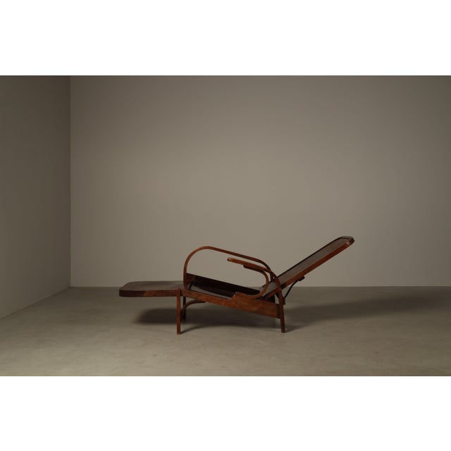 Adjustable Lounge Chair by Walter Gerdau / Móveis Gerdau, Brazil, 1950 For Sale - Image 16 of 16