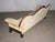 Early 20th Century Victorian Revival Tan Velvet Carved Wood Sofa For Sale - Image 10 of 14