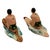 Rare 1951 Twin Surfer Ceramic Salt & Pepper Shaker Set by Herman's For Sale - Image 4 of 6