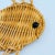 Late 20th Century Vintage Wicker Fish Wall Hanging For Sale - Image 5 of 9