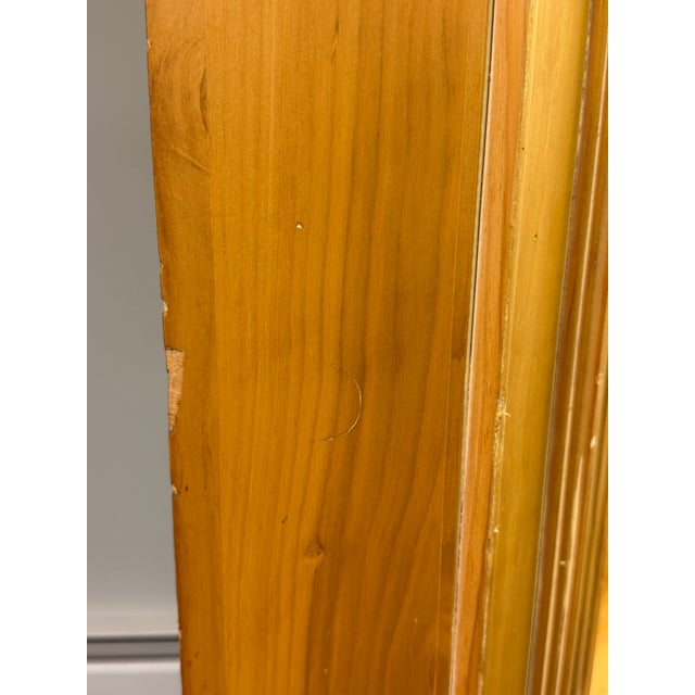 Harden Scrubbed Pine Shell Carved Corner Cabinets - A Pair For Sale - Image 9 of 12