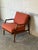 Mid-Century Modern In Style of Ib Kofod-Larsen for Selig Teak Lounge Chair Newly Reupholstered Mid-Century Modern 1960s For Sale - Image 3 of 12